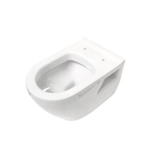 Aloni Design Ophang Wc Zonder Sproeier (bidet), Wit zonder zitting