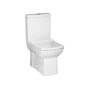 Lara Staande Wc Onderpot Met Bidet Muur/onder Uitgang Wit