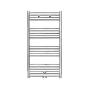 Handdoek Radiator Midden Aansluiting Chroom 1200×500-376watt