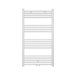 Handdoek Radiator Midden Aansluiting Wit Mat Geborsteld 1100×600-558 Watt