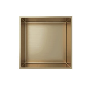 Aloni Inbouwnis Geborsteld Goud 30.5×30.5x10cm