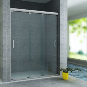 Aloni 3-delige douche schuifdeur nis 140X200cm 8mm